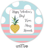 Little Lamb - Valentine's Day Gift Stickers (Pineapple Heart)